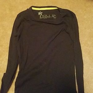 Nollie juniors size small longsleeve black tee
